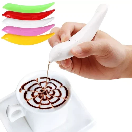 Lápiz Decorador Para Café Eléctrico